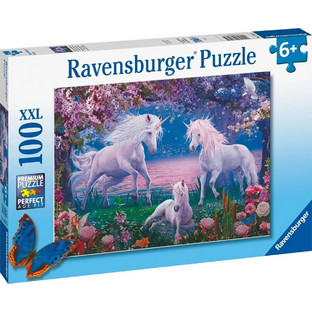 Παιδικό Puzzle Ravensburger Μονόκεροι 100 Κομμάτια