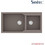 Sanitec Ultra Granite 803 Υποκαθήμενος Νεροχύτης Γρανίτη Αντιστρεφόμενος Ματ Sienna 98x50cm