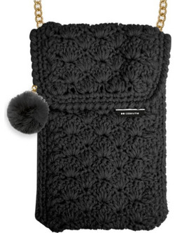 SBS Case Me Winter Handbag For Phones Up To 6.8' Black - (CMWINTERBAGK)