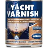 Mercola Yacht Varnish Βερνίκι Επιφάνειας Πολυουρεθάνης Άχρωμο Σατινέ 750ml 5618