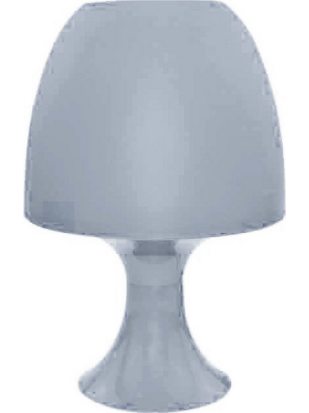 Aca 1024SLGY Πορτατίφ E14 Γκρι Φ16xΥ25.5cm