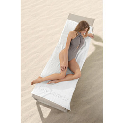 Guy Laroche Oceano Πετσέτα Θαλάσσης Λευκή 80x170cm