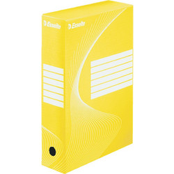 Esselte Κουτί Αρχειοθέτησης Standard 80x352x250 Κίτρινο 128413