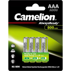 Camelion AlwaysReady AAA 800mAh 4τμχ