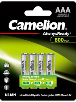 Camelion AlwaysReady AAA 800mAh 4τμχ