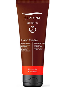 Septona Senses Mandarin & Jasmine Ενυδατική Κρέμα Χεριών 75ml