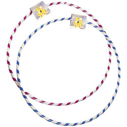 Στεφάνι Γυμναστικής Hula Hoop 80cm (7606-0000) Μπλε-Ασημί