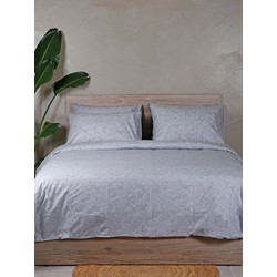Sunshine Home Σετ Σεντόνια King Size Βαμβακερά 260x270 Feelings 2040 Aqua