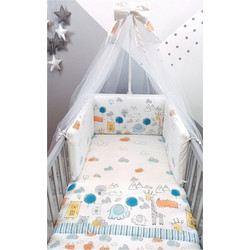 Baby Star Animlas Σετ Κούνιας 3τμχ Ciel