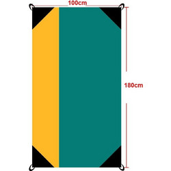 Alpintec Ψάθα / Τέντα Petrol-Yellow 100x180cm