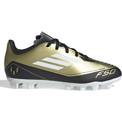 Adidas F50 Messi FG IG9319 Παιδικά Ποδοσφαιρικά Παπούτσια με Τάπες Χρυσά