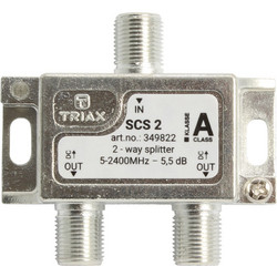 Triax SCS2 2-way Coaxial Splitter, 5-2400MHz - (349822)