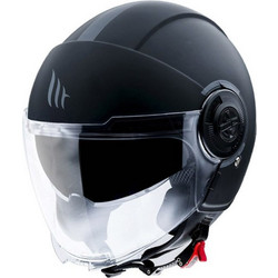 MT Viale SV S A1 Matt Black Κράνος Μηχανής Jet 1050gr