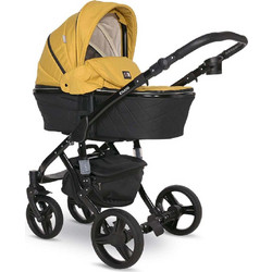 Lorelli Rimini Premium Καρότσι Μωρού 3 σε 1 Lemon Curry