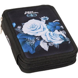 No Fear Back Me UP Flowers Κασετίνα Γεμάτη με 2 Θήκες Μπλε 347-56100