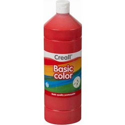 Τέμπερα 500ml Creall κόκκινη Basic color 300067