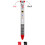 Legami Click & Clack Robot Στυλό Διαρκείας 1mm Πολύχρωμο