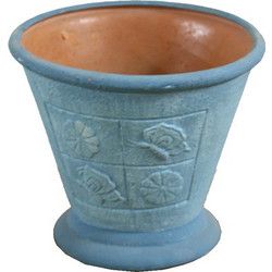 MarHome 18x16cm Κασπώ Εσωτερικού Χώρου Πήλινο Μπλε