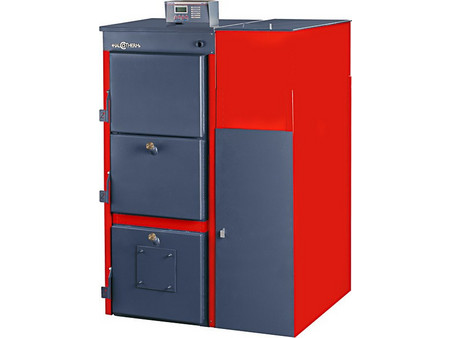 Halcotherm LN3B40 3 Διαδρομών Λέβητας Pellet Ξύλου Βιομάζας με Καυστήρα 40000kcal/h
