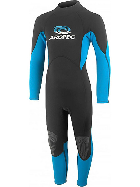 Aropec Black/Blue Παιδική Ολόσωμη Στολή Κατάδυσης Neoprene για Θαλάσσια Σπορ 2mm