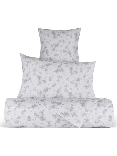 Coincasa παπλωματοθήκη υπέρδιπλη με floral print Portofino 220 x 240 cm - 007246692 Λευκό