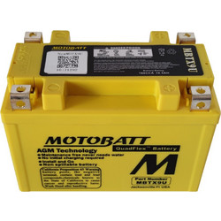 Motobatt Μπαταρία Μοτοσυκλέτας MBTX9U 10.5Ah