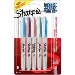 Μαρκαδόροι Ανεξίτηλοι Sharpie Fine Mystic Gems 1mm 5Τεμ. 2157670