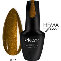 Mixcoco LP-016 Glitter Ημιμόνιμο Βερνίκι Νυχιών 15ml