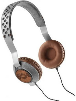 The House Of Marley Liberate Ασύρματα Bluetooth Ακουστικά Over Ear Καφέ Ασημί