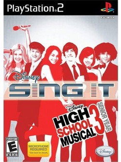 Disney Sing It High School Musical 3 Senior Year Used PS2