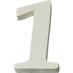 Αριθμός Knorr Prandell Ξύλινος 8cm 1