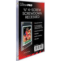 Up - 1/4" Screwdown Recessed Holder