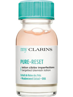 Clarins Pure-Reset Targeted Blemish Lotion Peeling Προσώπου για Αποτοξίνωση & Ακμή 13ml