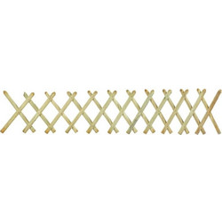 Ξύλινος Φράχτης Ανοιγόμενος 100(Υ)x250 cm - Showood
