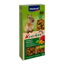 Vitakraft Kracker Rabbit with Vegetables & Beetroot 2τμχ 112gr