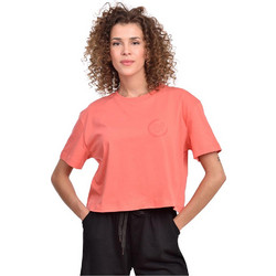 Target Raster Γυναικείο Αθλητικό Crop Top Κοραλί S22/65546-52