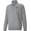 Puma Essentials Ανδρική Ζακέτα Fleece με Φερμουάρ Γκρι 586694-03