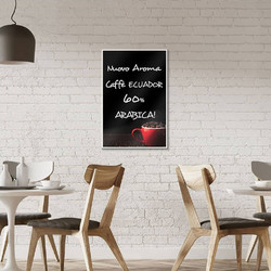 Mαυροπίνακας Ango Coffee Plexi Fun L 71002