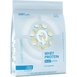 QNT Light Digest Whey Vanilla Πρωτεΐνη Ορού Γάλακτος Γράμμωσης Χωρίς Γλουτένη 500gr