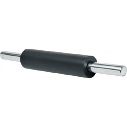 Πλάστης INOX με σταθερές χειρολαβές Φ6.5x47cm, INOX με αντικολλητική επίστρωση (1 ΤΕΜ)