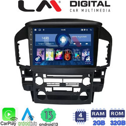 LM Digital ZN4711 Ηχοσύστημα Αυτοκινήτου με Οθόνη Αφής USB Bluetooth & GPS