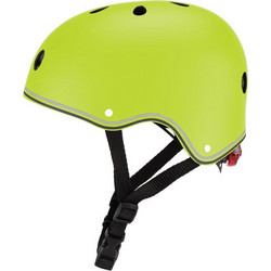 Globber Primo 505-106 JR Παιδικό Κράνος Ποδηλάτου Πόλης / BMX / Dirt με Led Ανοιχτό Πράσινο