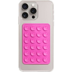 Techsuit - Βεντούζα κινητού για selfies (SM-PAD) - Ματζέντα