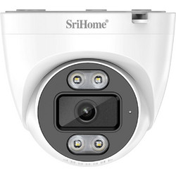 Sricam Srihome SH030 POE IP Κάμερα Ασφαλείας Wi-Fi 4MP Full HD+ Αδιάβροχη Νυκτός με Αμφίδρομη Επικοινωνία