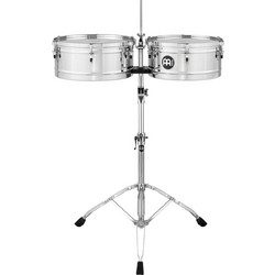 Meinl Percussion MEINL MTS1415CH Marathon Series Τιμπάλες Chrome (14"x6.5" & x 15"x6.5 Σετ)