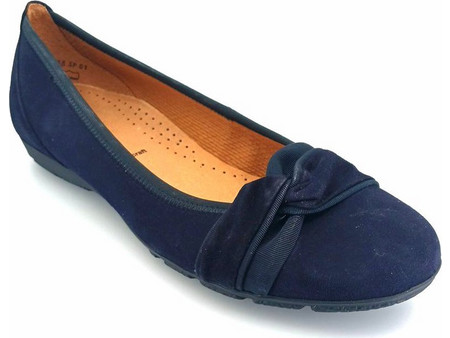 Gabor 165.16 μπαλαρίνες (σκούρο μπλε suede)