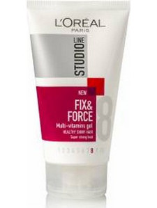 L'Oreal Paris Studio Line Fix & Force 8 Gel Μαλλιών Ανδρικό Δυνατό Κράτημα 150ml