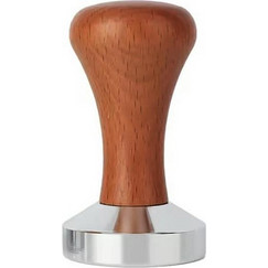 Universal Πατητήρι Καφέ Tamper Espresso με Ξύλινη Λαβή Διαμέτρου 5.1 cm - Aria Trade