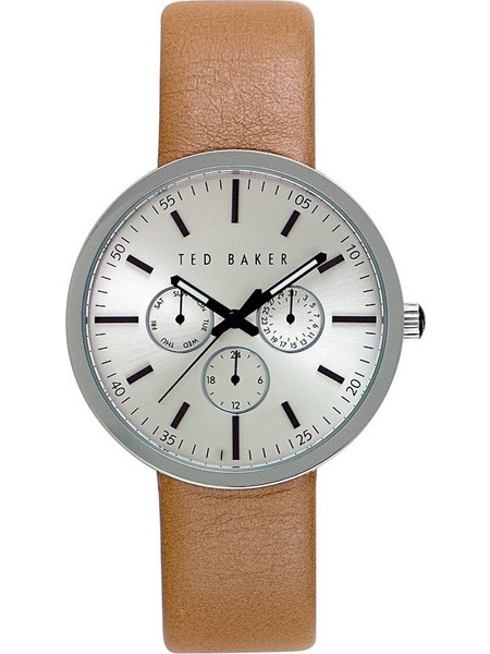 Ted Baker Jack Ανδρικό Ρολόι με Πορτοκαλί Δερμάτινο Λουράκι TE10026558