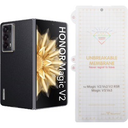 VOLTE-TEL PET SOFT FILM FOLDABLE HONOR MAGIC V2 5G 7.92in ΑΘΡΑΥΣΤΗ ΜΕΜΒΡΑΝΗ ΕΞΩΤΕΡΙΚΗΣ ΟΘΟΝΗΣ 0.20mm FULL COVER